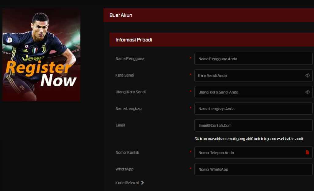 image daftar raja768